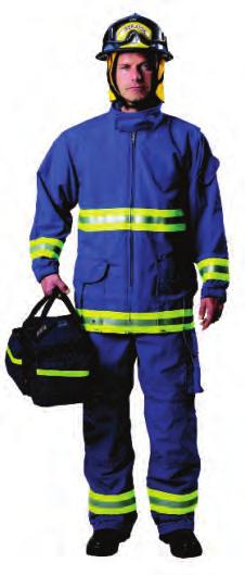 Certified to meet NFPA 1951 Technical Rescue Utility Requirements when shell is worn without moisture barrier/liner.