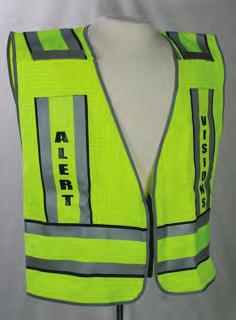 Front Closure Available in Lime/Yellow or Red/Orange Contrast Split Trim Available in Sizes M, 2XL, 5XL Price Includes Personal Vest Bag w/ lettering Price Includes Custom Lettering - available in