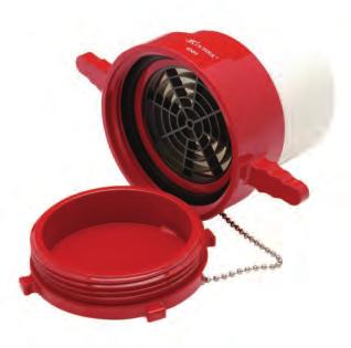 00 *If ordering w/ elbow, please specify 45º or 90º Male Dry Hydrant Adapter Male threads complete with suction strainer, snap ring and red aluminum cap. Adapter will glue into your PVC Elbow.