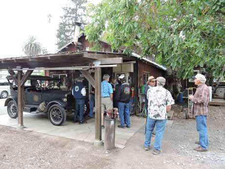 Pasta Tour 2015 16 Model T s arrived at 9:00 am for breakfast treats