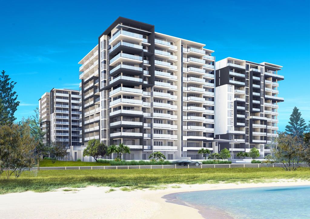 STUNNING UNITERRUPTED BROADWATER VIEWS Coast Broadwater comprises three 12 storey towers situated on Marine Parade, Labrador, Gold Coast.