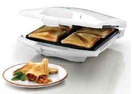 slice: cool touch exterior, temperature controlled cooking plates,