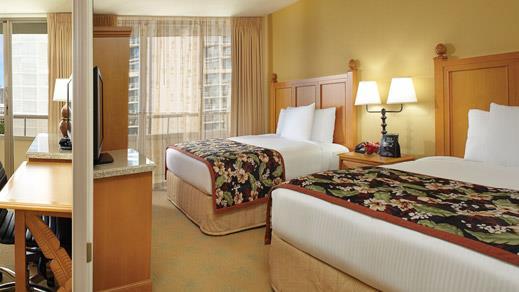 YOUR HOTEL ROOM A one-bedroom city-view suite is included in the cost of your retreat ticket.
