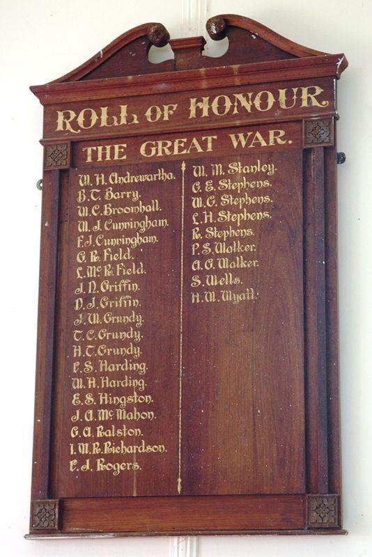 I. M. R. Richardson is remembered on the Weegena Roll of Honour held in Weegena Hall, Weegena Road, Weegena, Meander Valley, Tasmania.