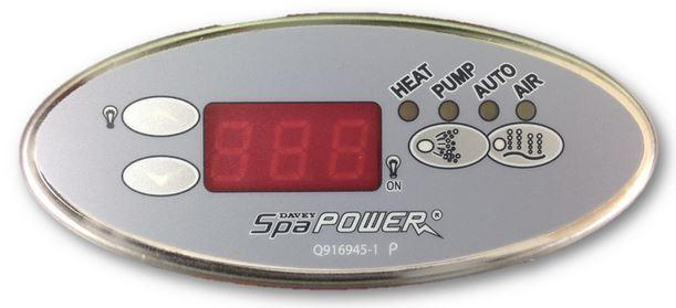 6. HOW TO CONTROL YOUR SPA Operating your Spa Quip Topside Controller Topside Controller The Nova uses the SpaQuip SP601 Controller & Panel Visit the