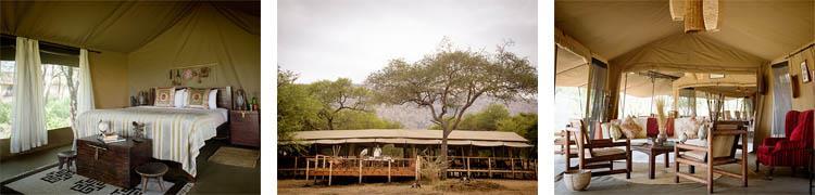OR (Recommended for travel Jan-Mar when the camp is in the Southern Serengeti or can be used in lieu of Sayari Camp from Jun-Oct) Olakira is a small, seasonal mobile tented camp that moves through