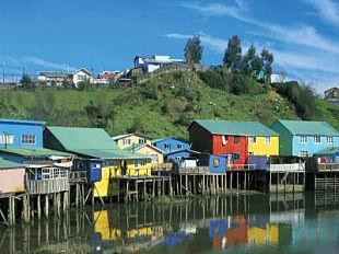 Day 6 FULL-DAY EXCURSION TO ANCUD ON THE PACIFIC ISLAND OF CHILOE Today you will set out driving south to the coast of the Pacific Ocean in the morning.