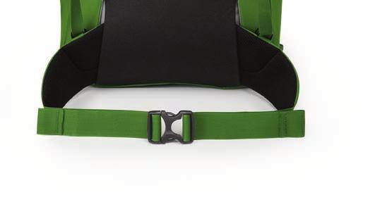 attachment of an Osprey Daylite pack or cramp-on Pocket(sold separately) to provide additional carrying capacity 8 Foam padded top and side grab handles offer convenient and comfortable easy carry