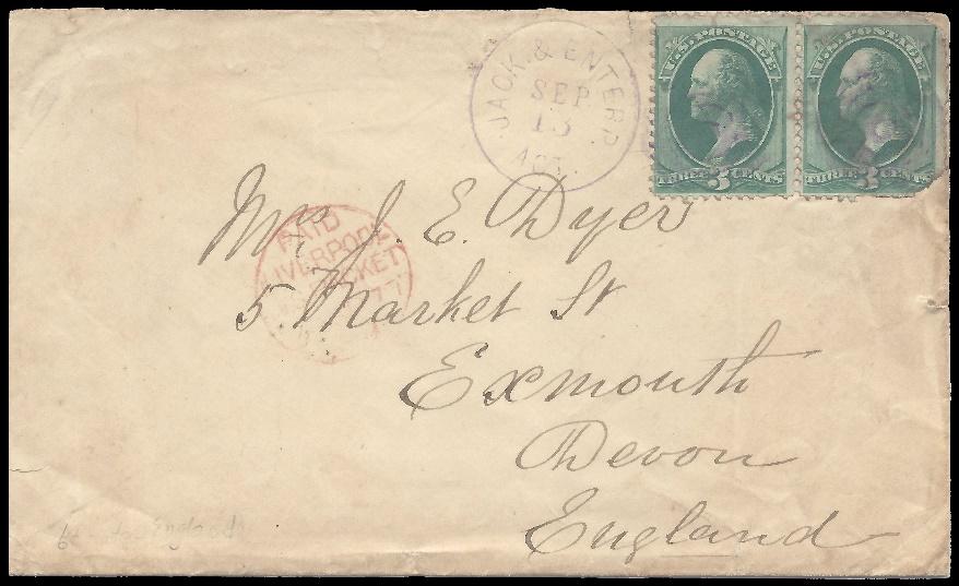 Liverpool 30 Sep 1877) I-9-a1; JACK. & ENTERP.