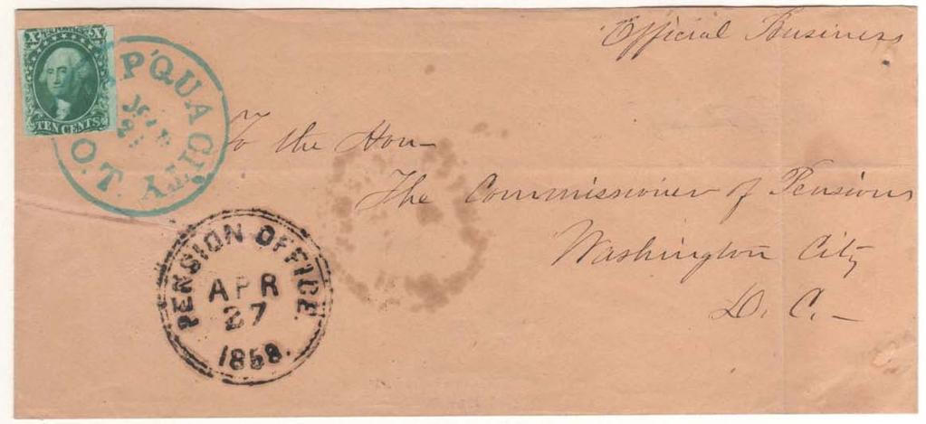 MBER 1851 26 Aug (1856 or 1857) Umpqua City O.T.