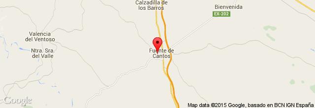 Badajoz route: Monesterio and surroundings Day 1 Fuente de Cantos The town of