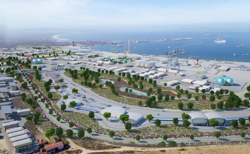 17 To create an Oil and Gas and Marine Repair and Fabrication Complex on land designated as a free port, within the confines of the Saldanha
