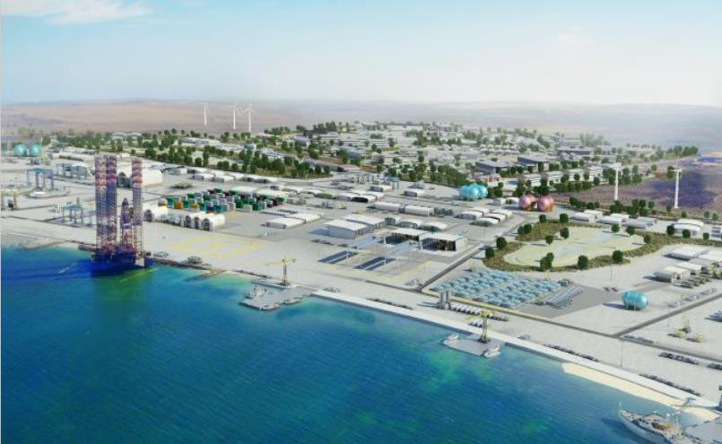 18 To create an Oil and Gas and Marine Repair and Fabrication Complex on land designated as a free port, within the confines of the Saldanha