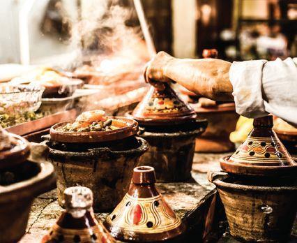 $89 USD Marrakesh Cooking Class (4 hours, departs in a.m.) Visit a local medina to shop for fresh ingredients and spices an experience in its own right!