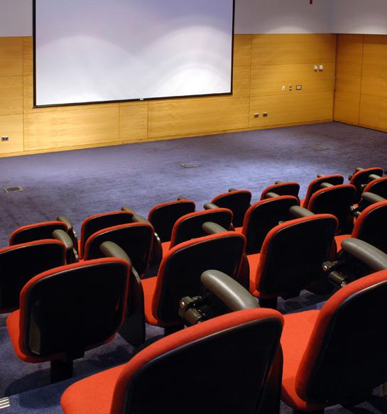 BARCLAY THEATRE A COMFORTABLE, CONTEMPORARY THEATRE MEDIUM Suitable for: conferences; lectures; presentations.