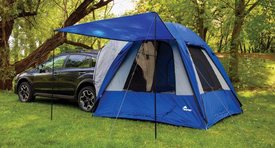 dome-to-go tent Model 86000 GET OUTSIDE & EXPLORE WITHOUT RAINFLY The Sportz Dome-To-Go is the only hatchback tent on the market designed to