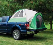 Napier offers the only truck tents on the market with a full floor, keeping you clean from your truck and dry from the elements Full