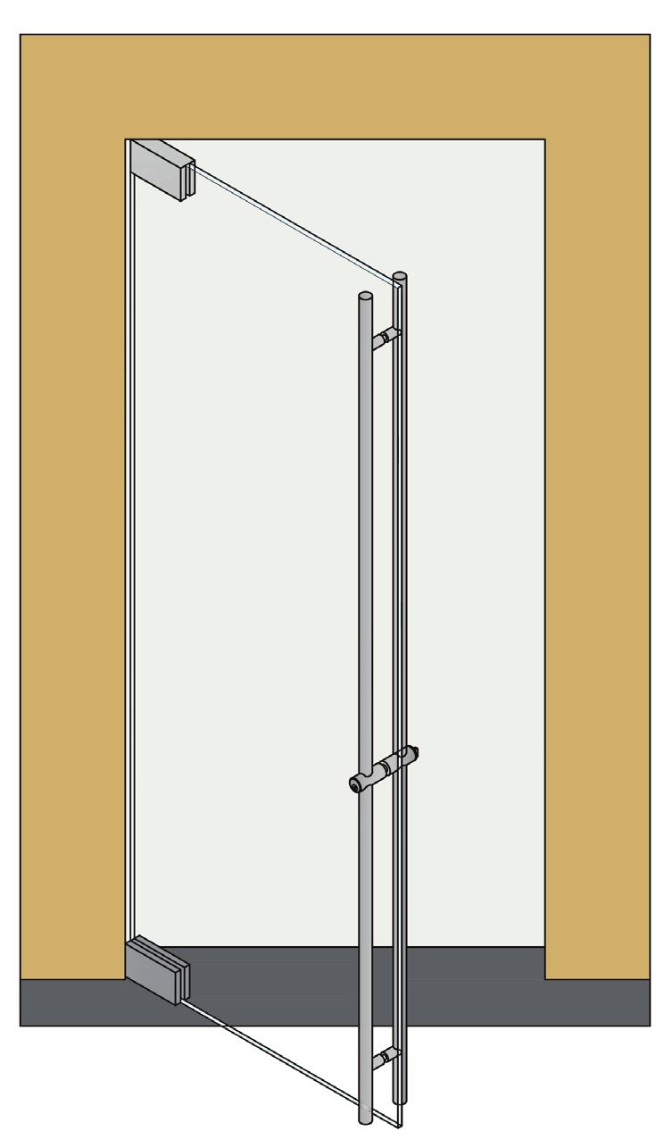 No straining your back or bending your knees to lock doors again! The locking ladder pulls are designed for use with ½-¾ inch thick glass doors.