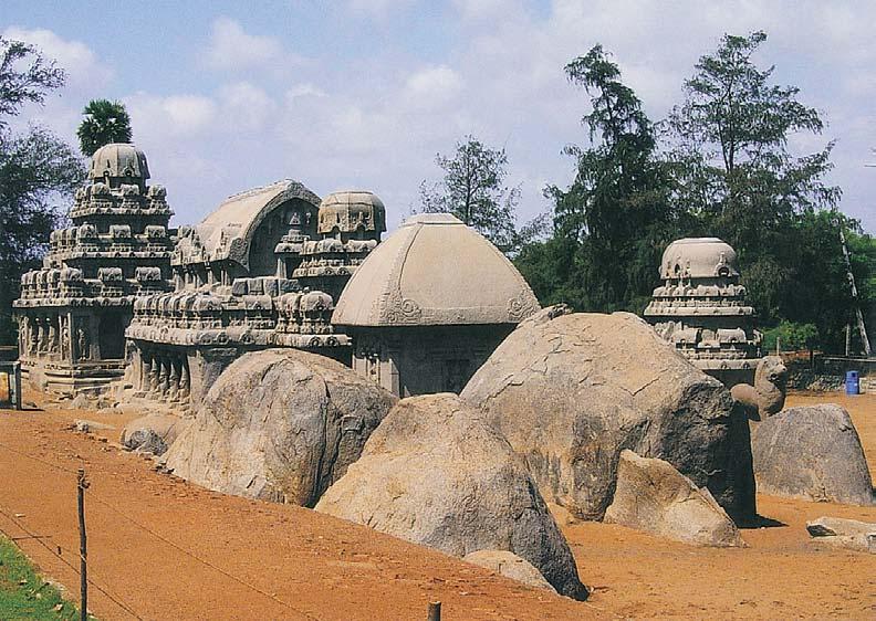 Group of Monuments, Mahabalipuram Mahabalipuram The Group of monuments at Mamallapuram includes