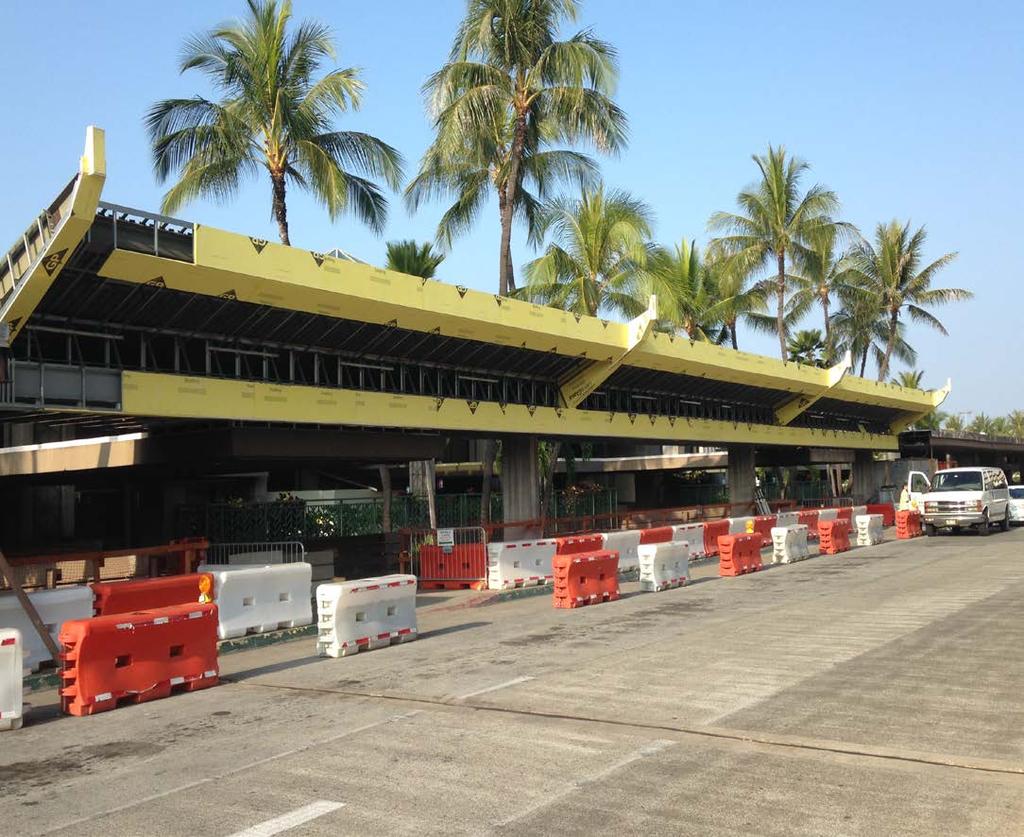 Overseas Terminal (OST) Metal Roof Replacement Honolulu International Airport On-going Public Benefit: Replaces corroded-leaking roofs.