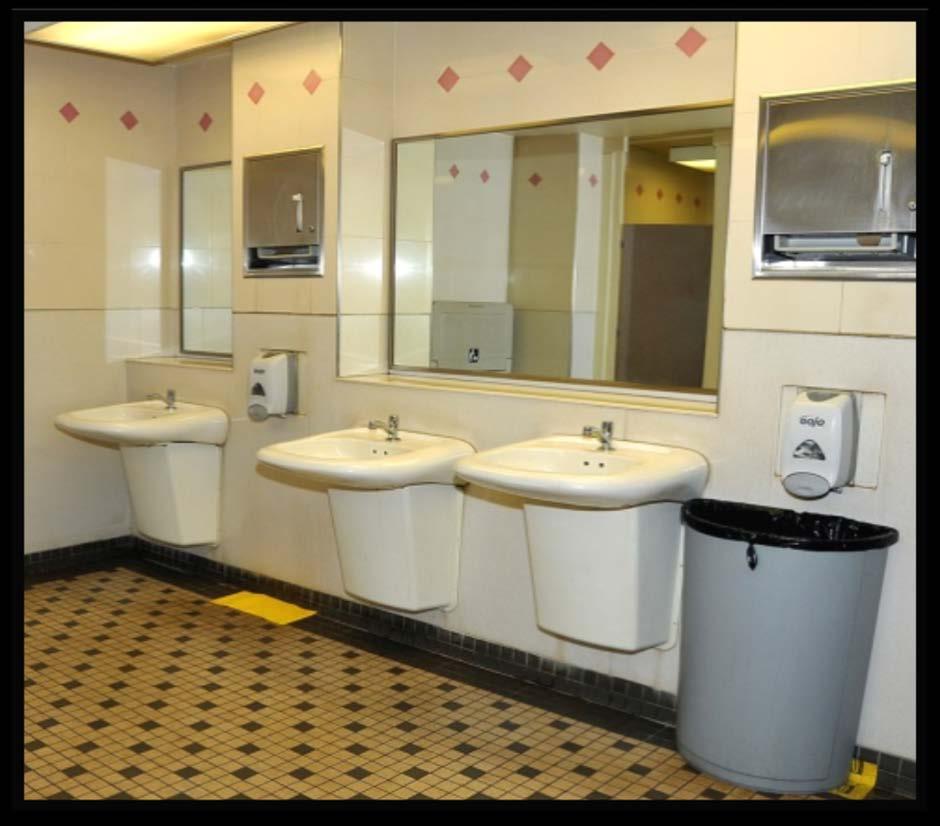 Restroom Renovation, Phase II Kahului Airport Before Public Benefit: More aesthetically pleasing, Hawaiian sense of place, updated,