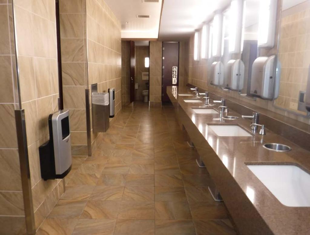 Restroom Renovation, Phase II Kahului Airport After Public Benefit: More aesthetically pleasing, Hawaiian sense of