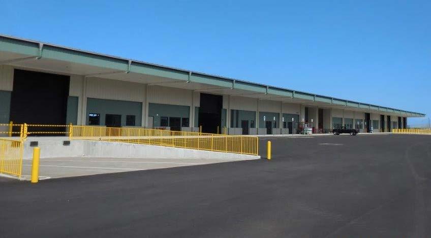 New Cargo Facility Hilo International Airport Phase 2 - Building Public Benefit: Supports the cargo handling needs of the Hawaii island community with a new 290,000 sq. ft.