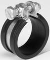 NORMACLAMP NORMACLAMP Clamp Types NORMACLAMP S Hose sealing clamps are used to seal rubber and plastic hoses as well as rubber sleeves on pipe ends or connecting spigots.