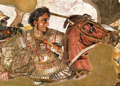 Alexander the Great Son of the King of Macedonia Was taught by Aristotle.