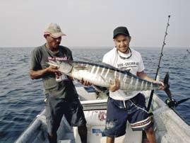 A fantastic fishing experience with a close to guarantee big fish catch!