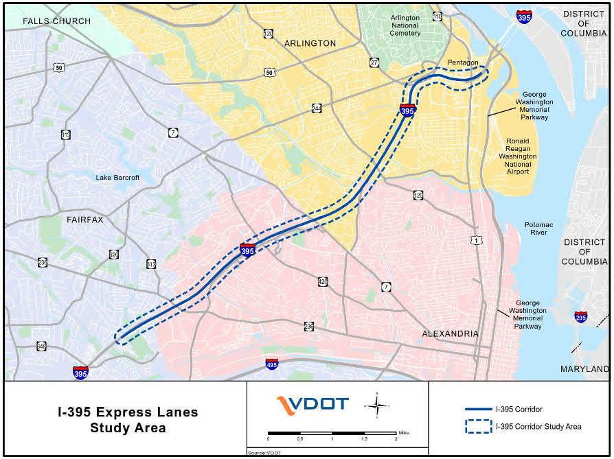 In 2012, VDOT and 95 Express Lanes, LLC (95 Express) entered into a Comprehensive Agreement for the development of the I-95 Express Lanes.