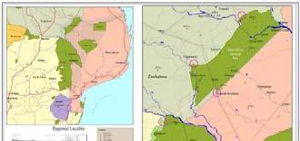KAZA Virunga Massif Great Limpopo Transfrontier Park (GLTP) Map: ESDA (Mheta and Katee) Map: Peace Parks Foundation 9 10 D.