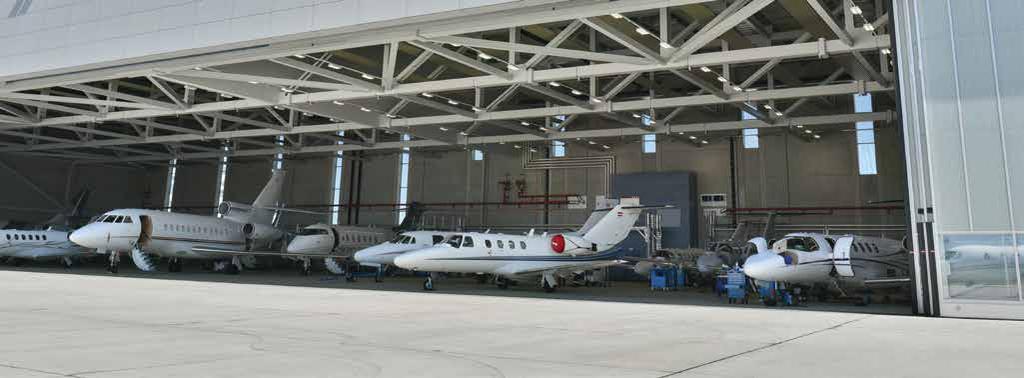 11 29 Vienna I Austria MRO Overview Jet Aviation Vienna began operating from its brand new 4,000 square meter hangar facility in 2014.
