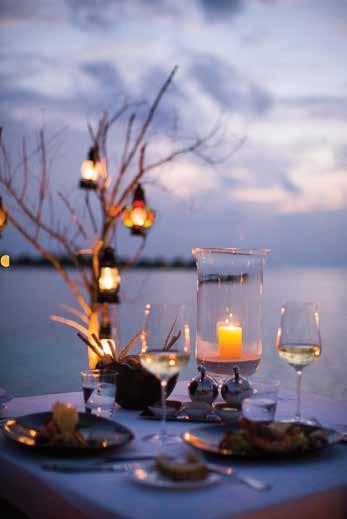 Intimate Dining Affairs Celebrate a special occasion with an alfresco Intimate Dining Affair.