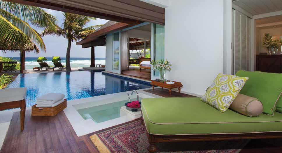 Ocean House with Pool Unobstructed views of the jewel-blue waters and rolling waves of the Indian Ocean, an Ocean House with Pool is the ultimate choice for privacy.