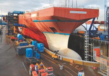 under bridges A carrier is created PROGRESS The programme to deliver the nation s flagships has