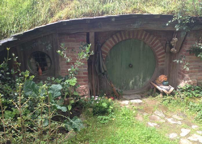 The detail work on these hobbit homes is