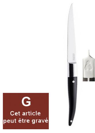 Kitchen knives Santoku Knife Price : 10,13 HT 18cm blade/34cm; Full tang blade in tempered stainless steel;