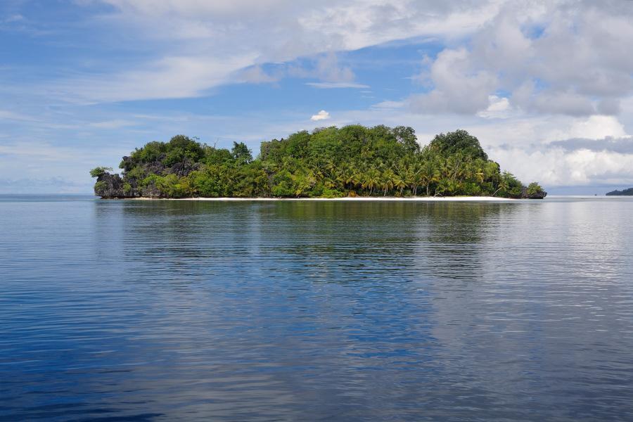 Wofoh Island is an uninhabited island off the south-western coast of Waisai, an island in eastern