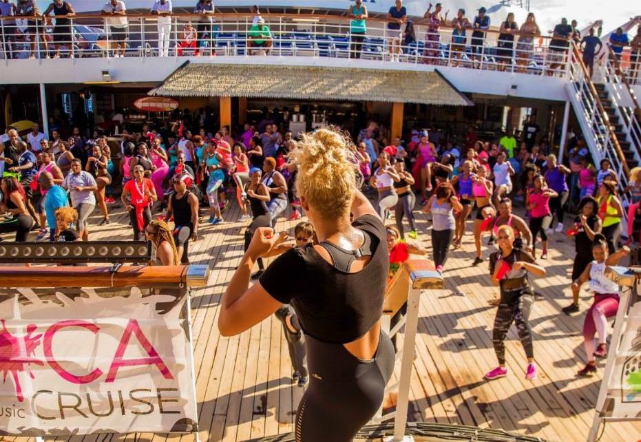 CRUISE PROGRAMMING Ubersoca Cruise includes over 45 events/activations such as concerts, parties, chef competitions, seminars, island