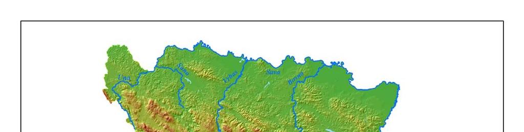 Main rivers in BiH and precipitation -average anuall precipitation 1250 l/m 2 -total volume 64x10 9