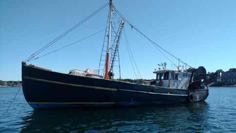 Fishing Vessel BLUE OCEAN August 2016 Build Year 1952 Gloucester Harbormaster notified Sector Boston of F/V previously taking on water at a mooring ball.