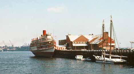 Shipwreck of S/S PETER STUYVESANT Historical Info 1927-1968 - day line steamer on the Hudson River carrying 3,500
