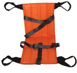 Its tapered design, sixteen (16) hand holds, and multiple child and adult straping locations, with strap and buckle set, make the Reeves Spine Board easy to use in any situation.