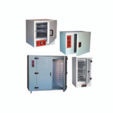 General Equipment Multi-Purpose Drying Ovens Standards: EN 932-5, 1097-5, ASTM C 127- C136-D558, D559, D560, D698, D1557, D1559 BS 1377:1-1924:11 The Geotechnical Laboratory Ovens offer a range of