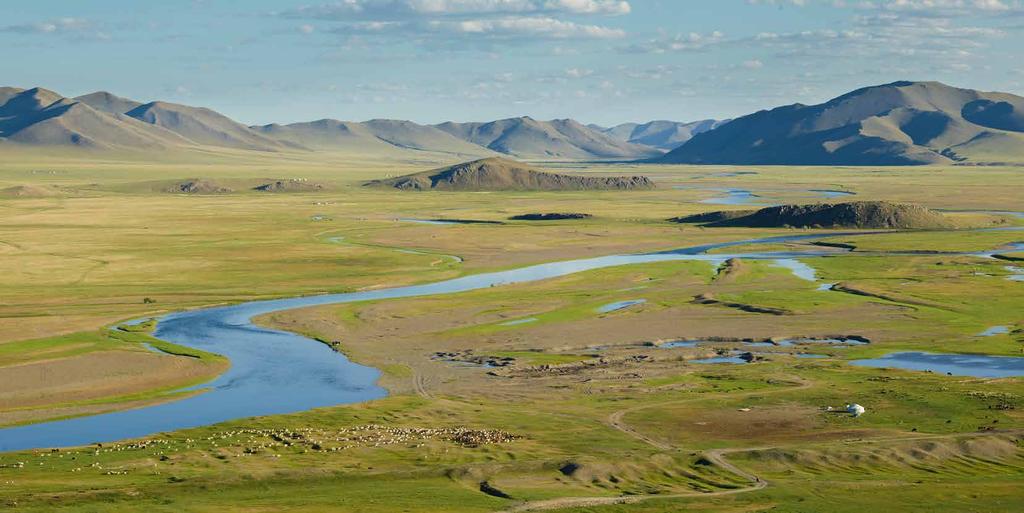 Mongolia With its vast unspoilt landscapes and ancient nomadic culture, Mongolia encourages you to step back and view life on