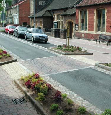 Precast concrete block and flag paving offers this diversity while also providing a firm, even surface enabling ease of movement by wheelchair users and others.