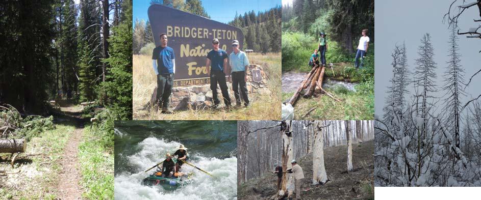 Bridger-Teton National Forest 2018 SEASONAL POSITION OUTREACH NOTICE The Bridger Teton National Forest may fill up to 99 positions, including: recreation (trails, wilderness, off highway vehicle,