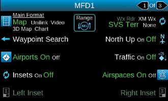 Tune Page MFD Waypoint Search Page PFD Nav Source Select Page The standard ECDU is used in conjunction with the Cursor Control Panel (CCP), a unique and intuitive Point & Click system controller