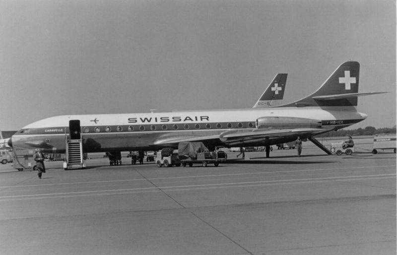 Sud SE 210 Caravelle III Zurich July